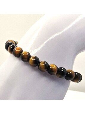 Men's Elastic Beaded Bracelet